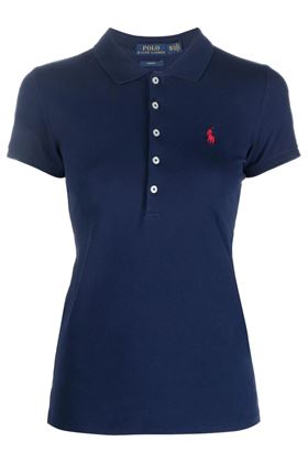 Julie logo-embroidered polo shirt  POLO RALPH LAUREN | 211870245002